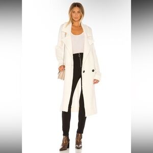 Show Me Your Mumu Melrose Sweater Jacket in Cream Knit